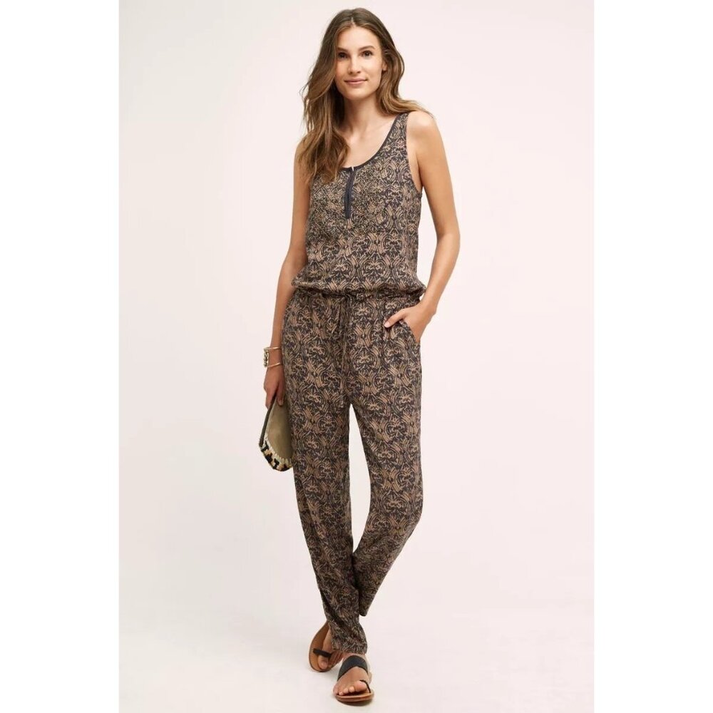 246. Tiny Chione Jumpsuit Brown Small